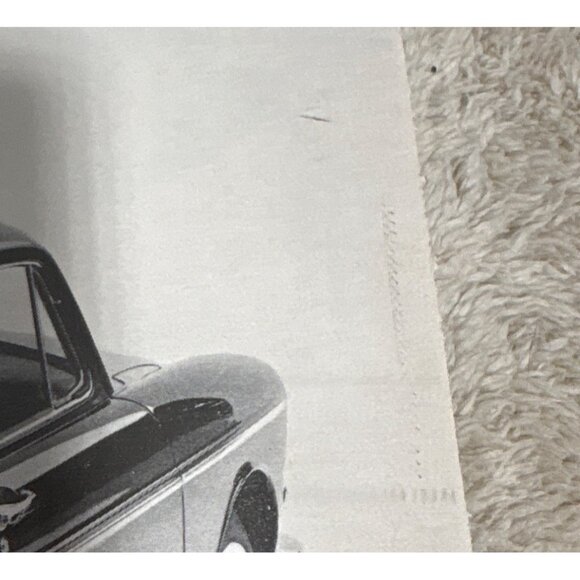 Vintage Volkswagen Squareback Sedan Print Ad 1960s Original Ad 13.5 x 10.25" - Picture 7 of 9